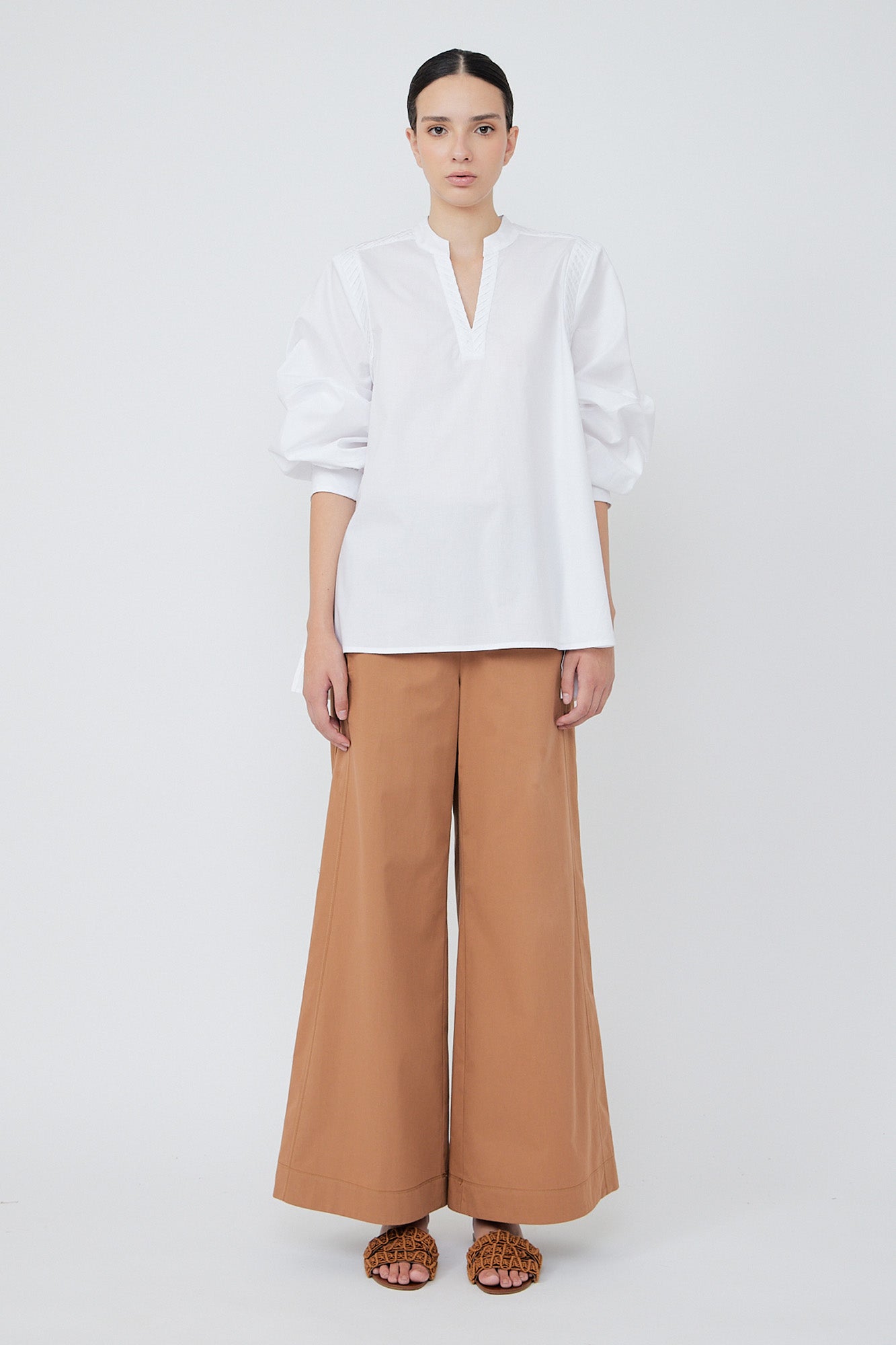Ximena Blouse | White - Paz Lifestyle 