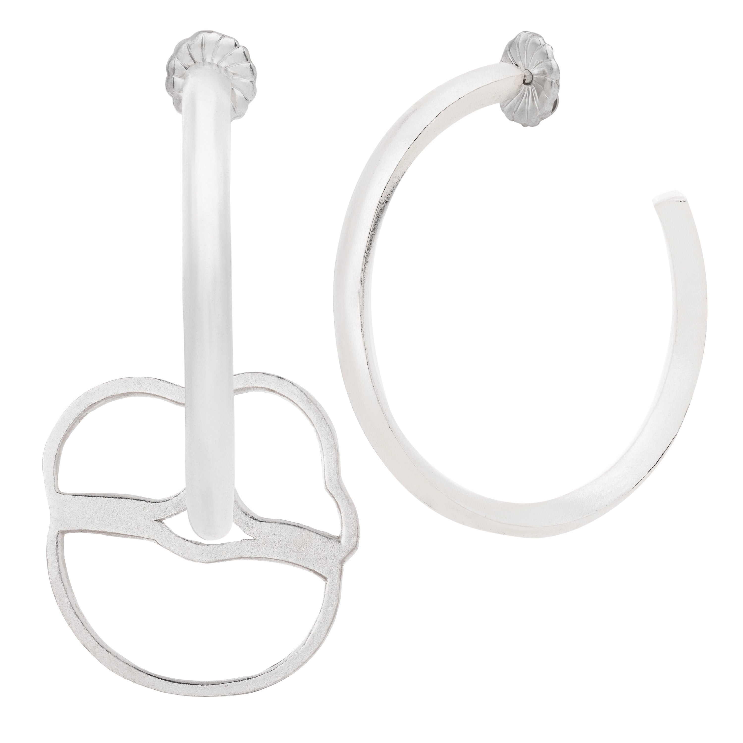 XL Besos Hoops - Paz Lifestyle 