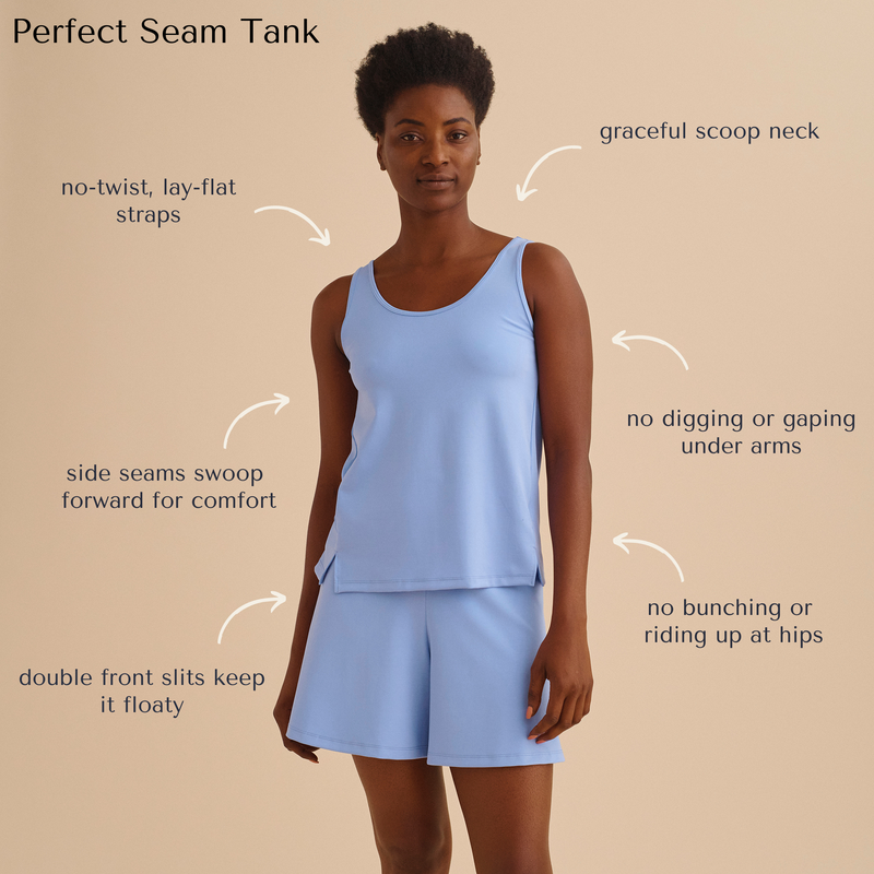 Perfect Seam Pajama Tank - Paz Lifestyle 