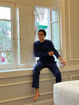 Renzo Blue Extra Soft Pajamas - Paz Lifestyle 