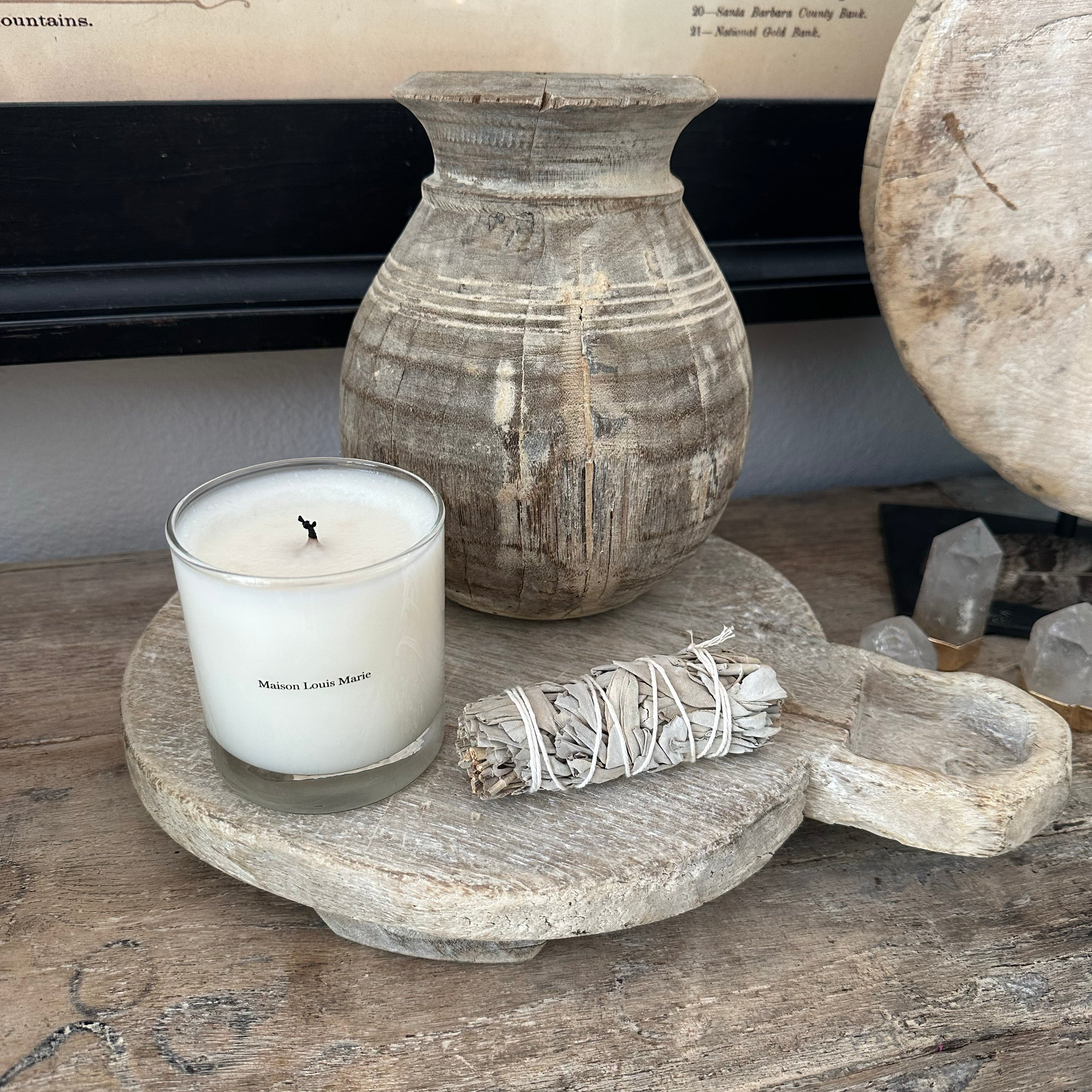 Antique Wood Riser - Paz Lifestyle 