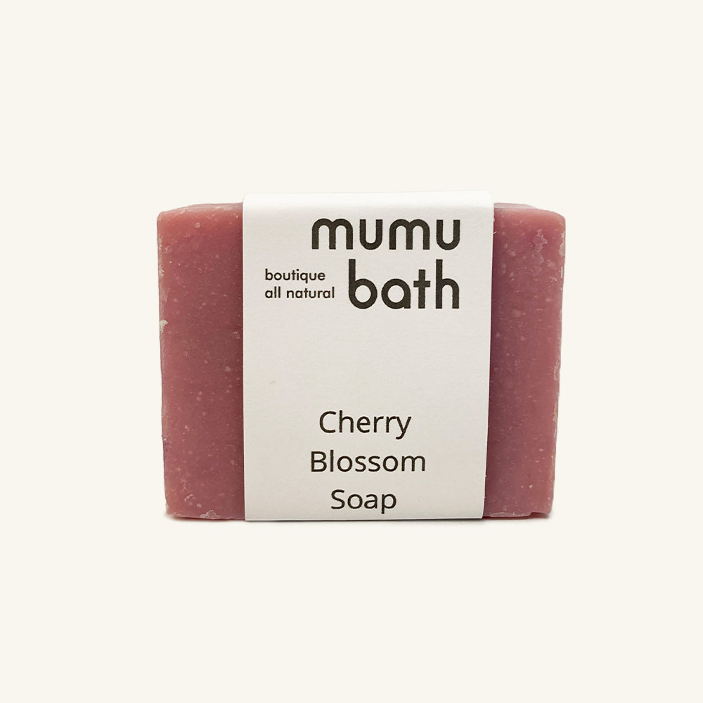 Cherry Blossom Soap made by Mumu Bath