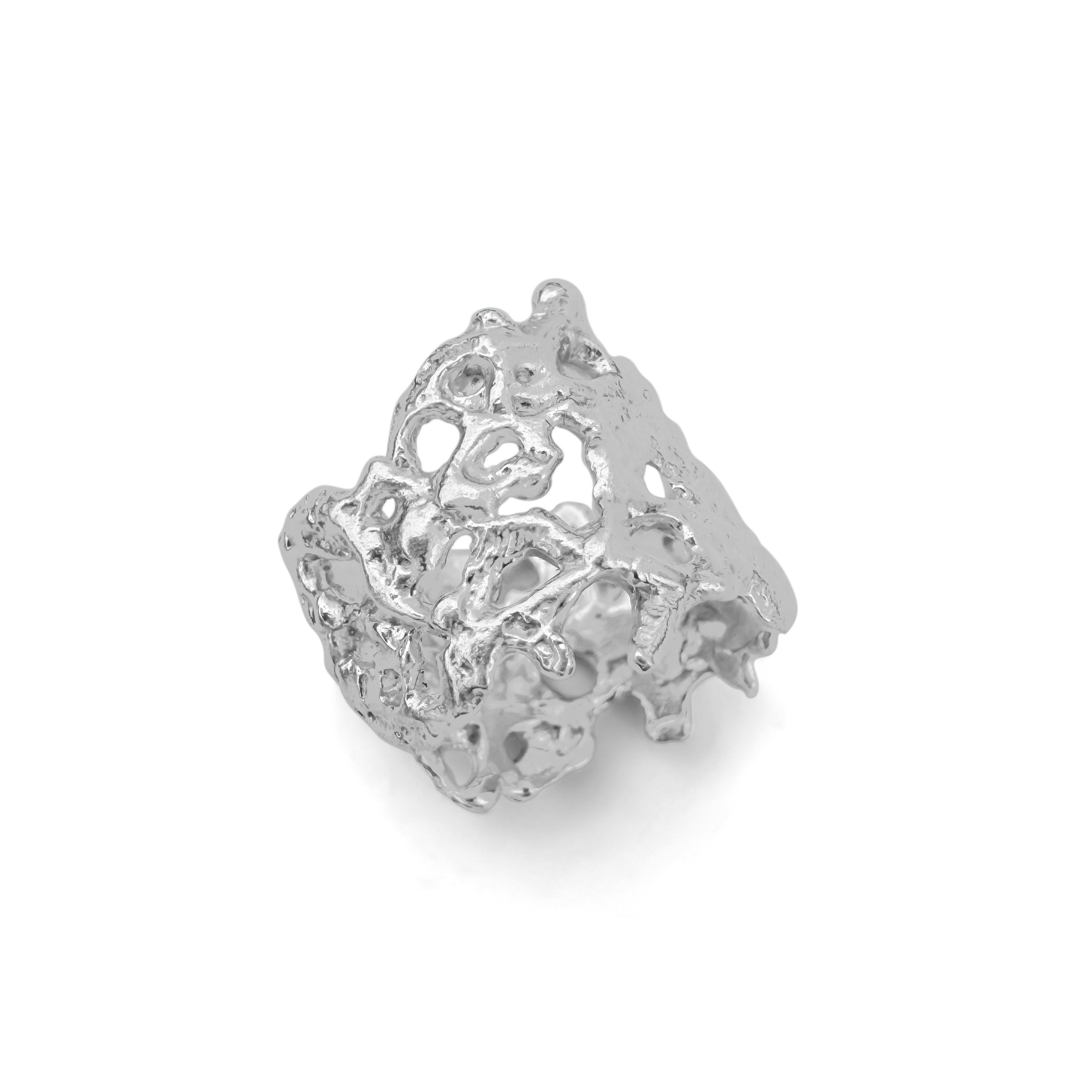 Unearthed- the Coral Imprint Ring - Paz Lifestyle 