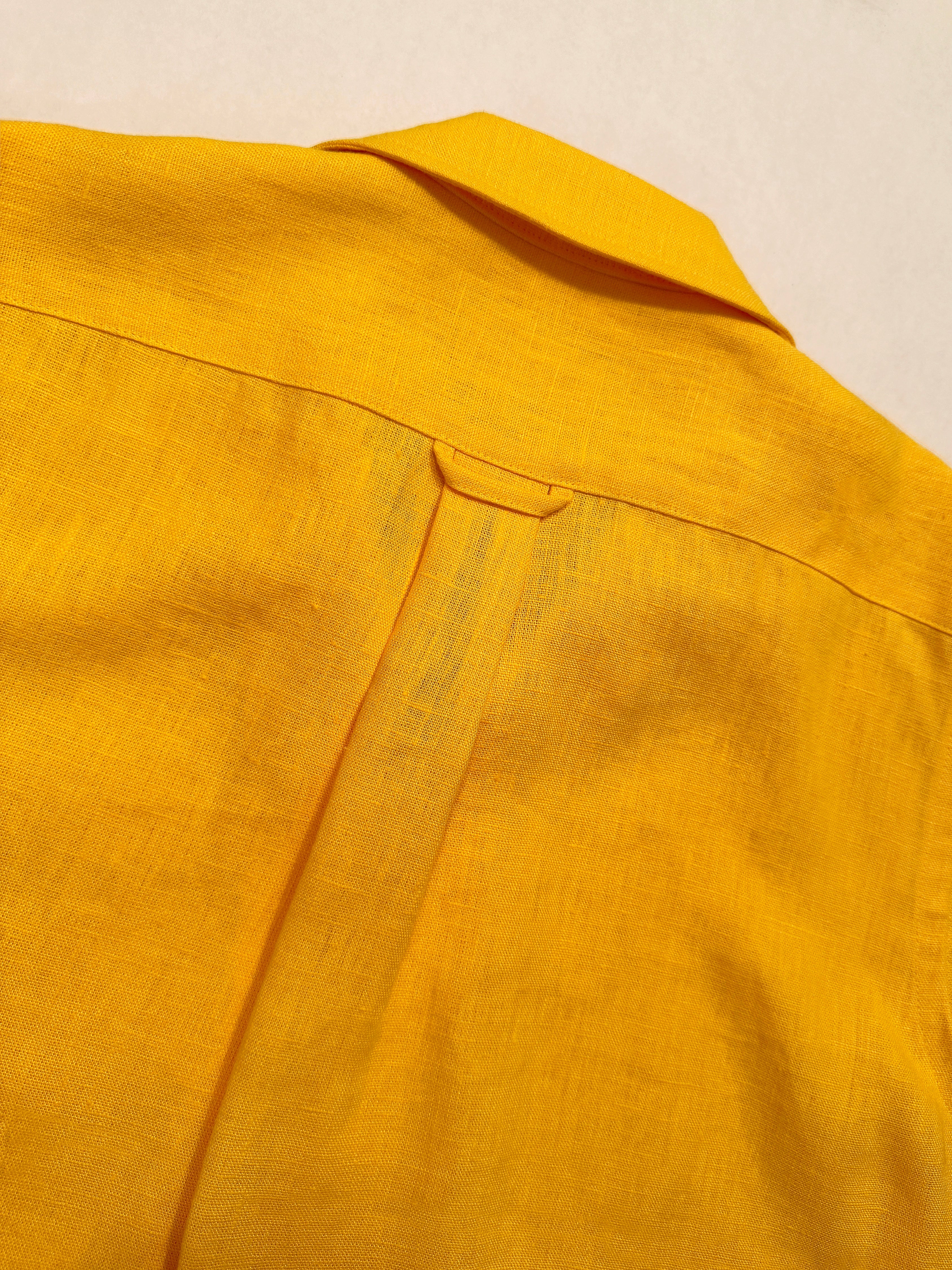 Camp Shirt: Solid Linen - Paz Lifestyle 