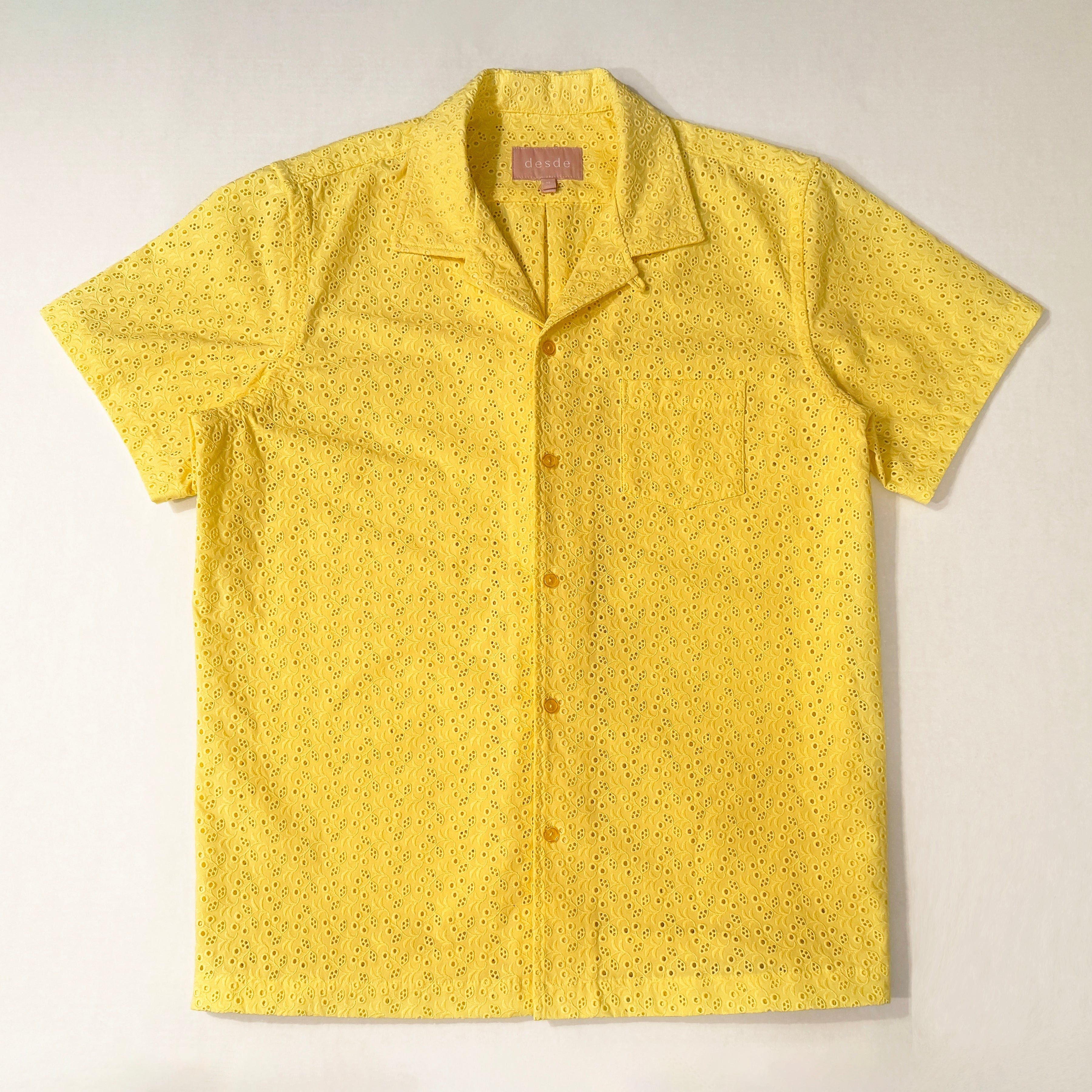 Camp Shirt: Cotton Eyelet - Paz Lifestyle 