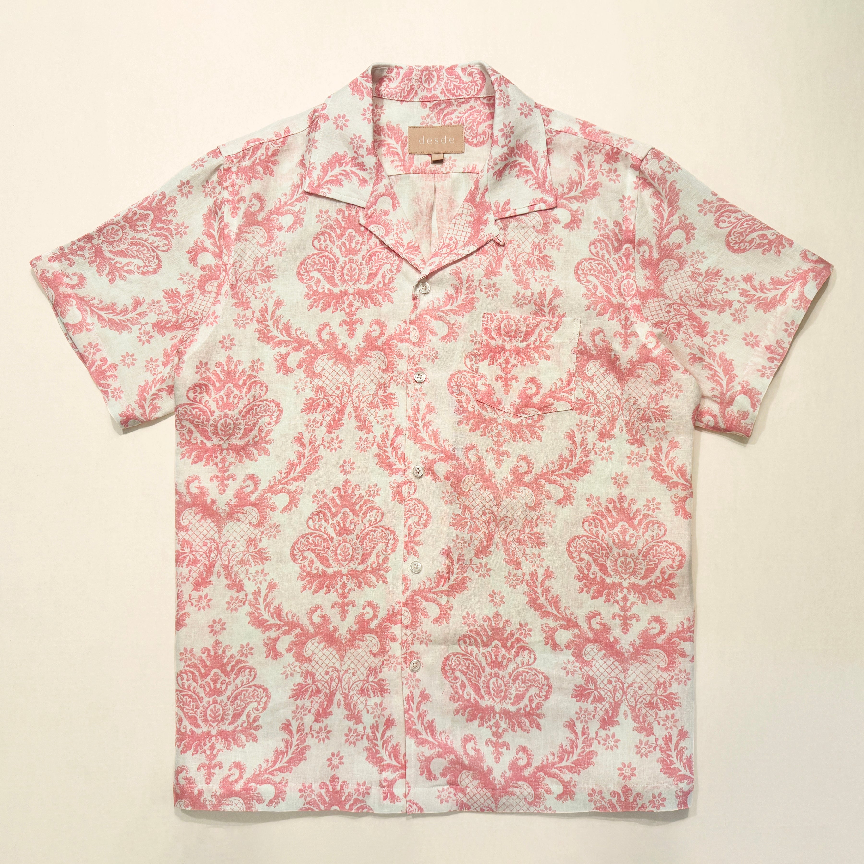 Camp Shirt: Scroll Print - Paz Lifestyle 