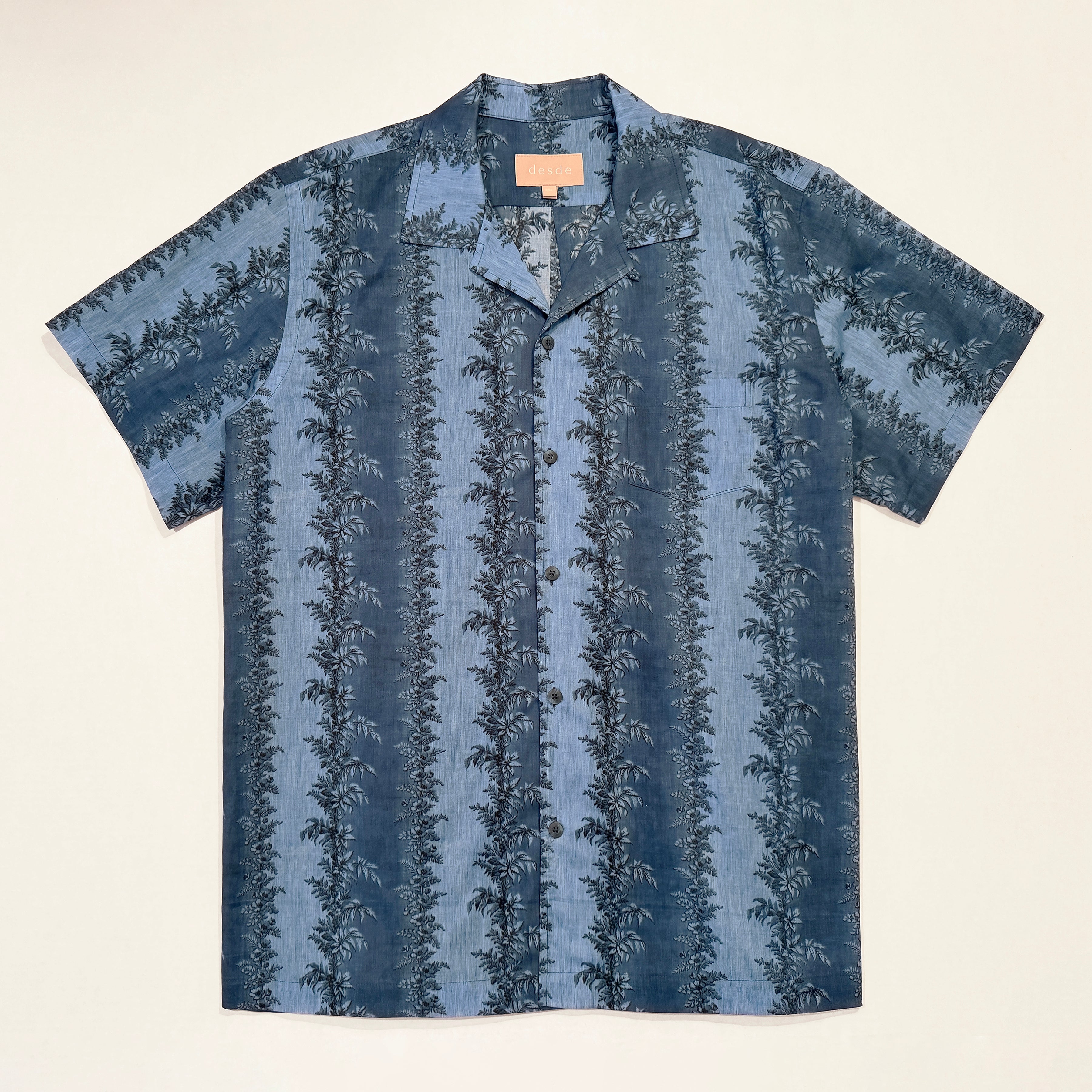 Camp Shirt: Floral Stripe - Paz Lifestyle 
