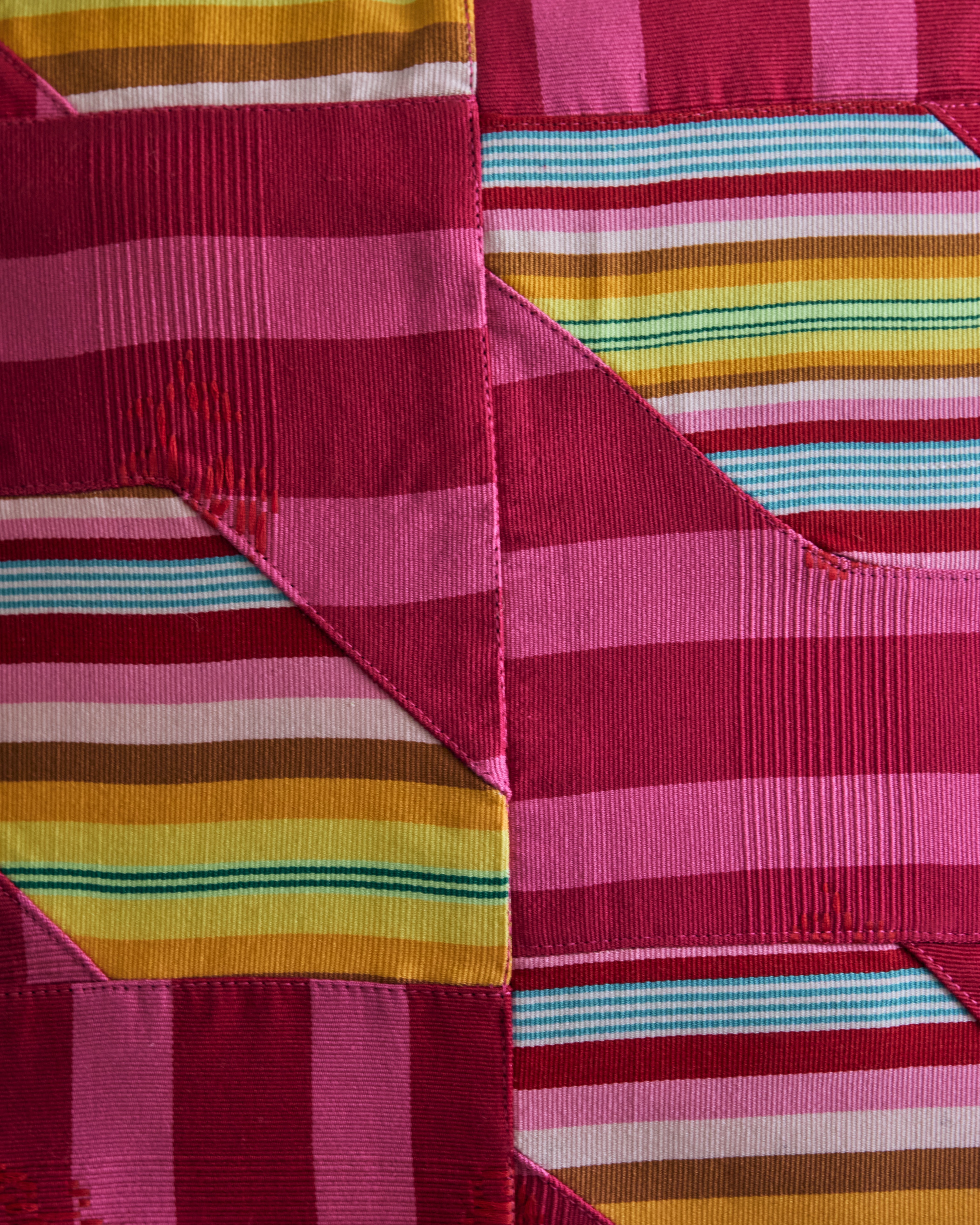 CUSHION COVER MULTICOLOR PATCHWORK - Paz Lifestyle 