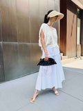 Hannah V neck top