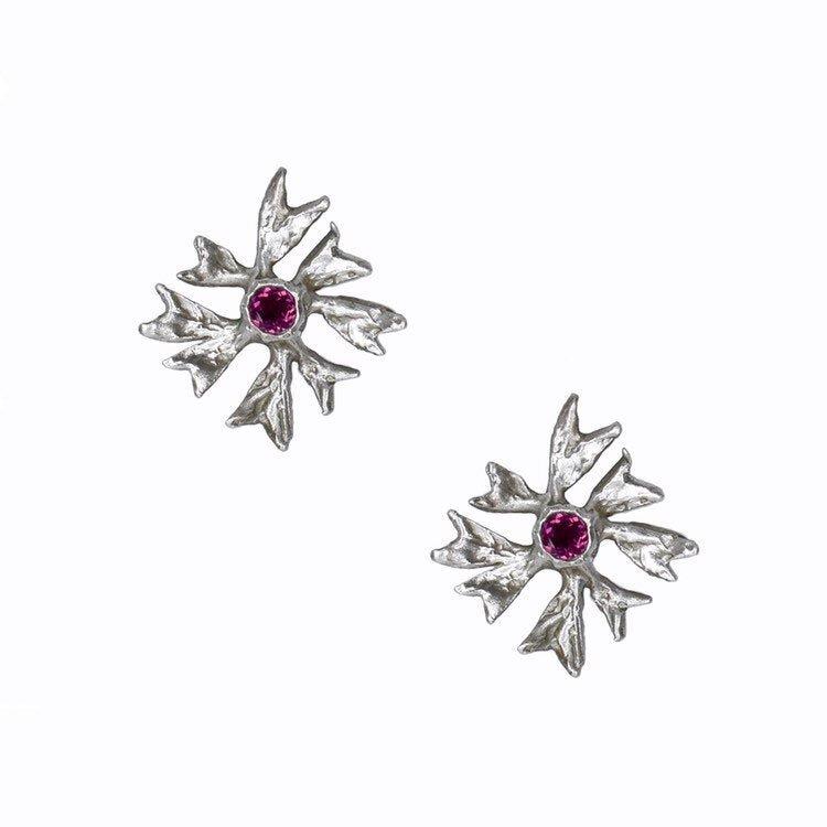the flowering maple earrings