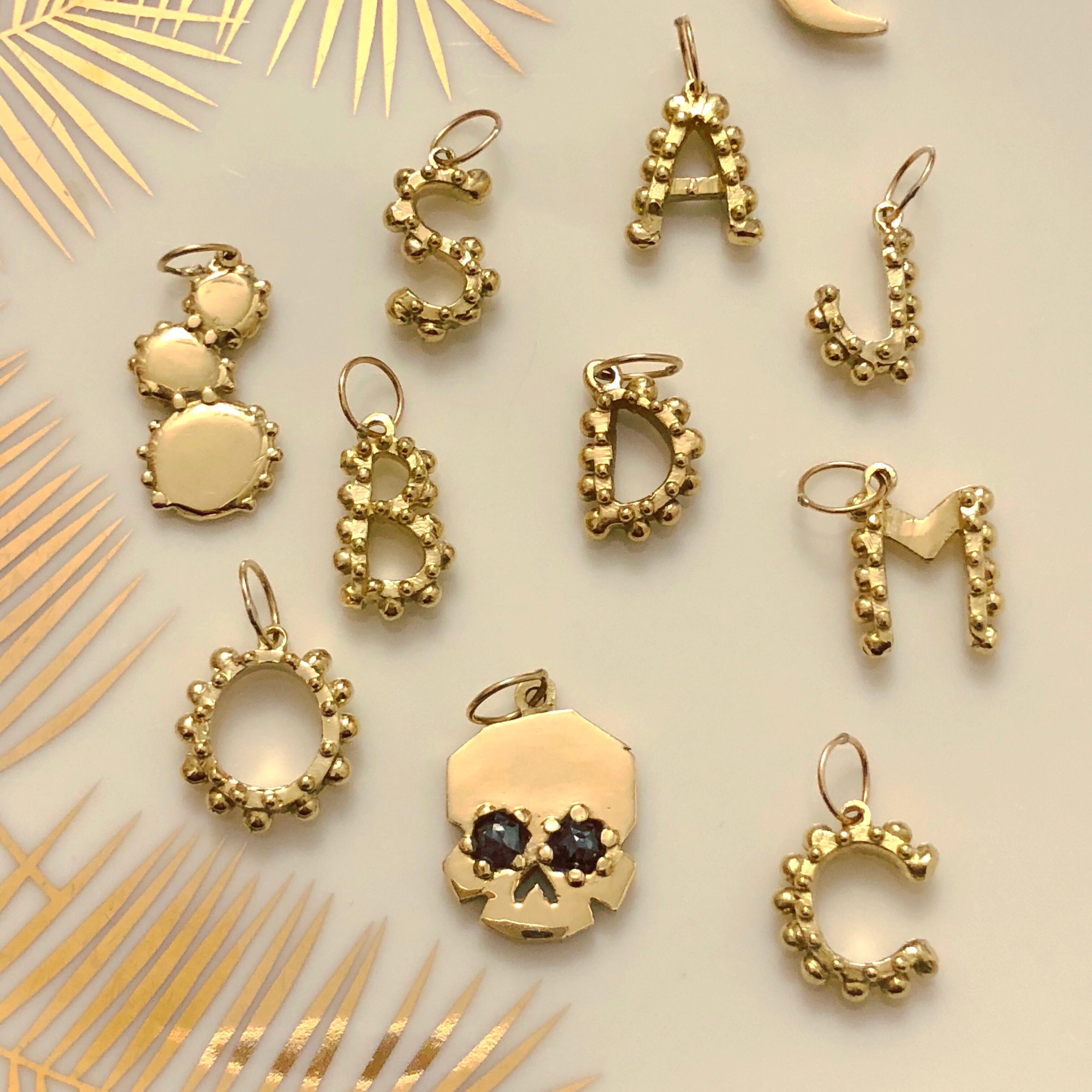 BOHEME "M" INITIAL CHARM rts - Paz Lifestyle 