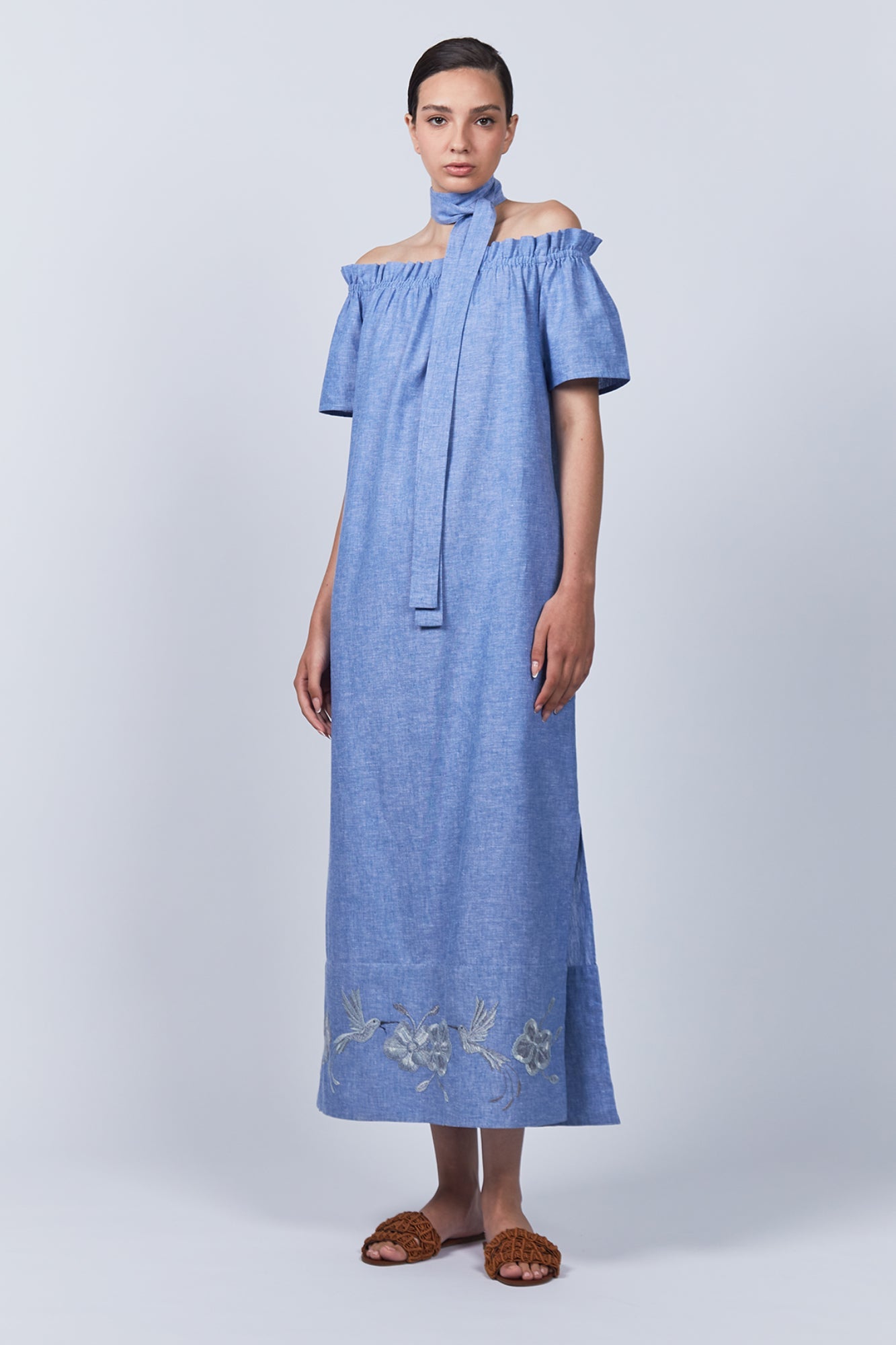 Logan Dress | Sky Blue