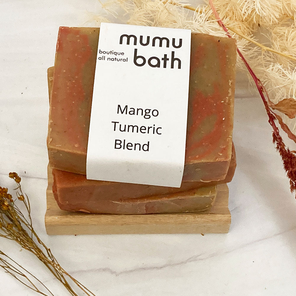 Mango Turmeric Soaps by Mumu Bath