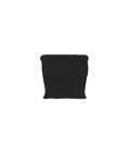 Shirred Cropped Tube Top in Black - Paz Lifestyle 