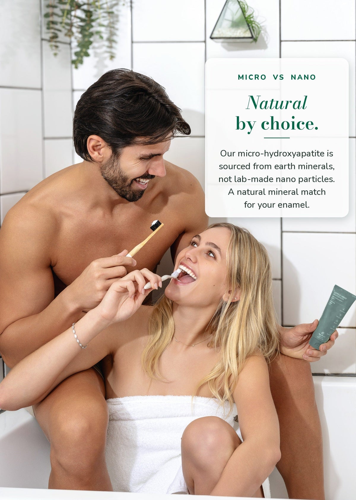 Gentle Green® Protecting Toothpaste with Micro-Hydroxyapatite & Xylitol 3.4 oz