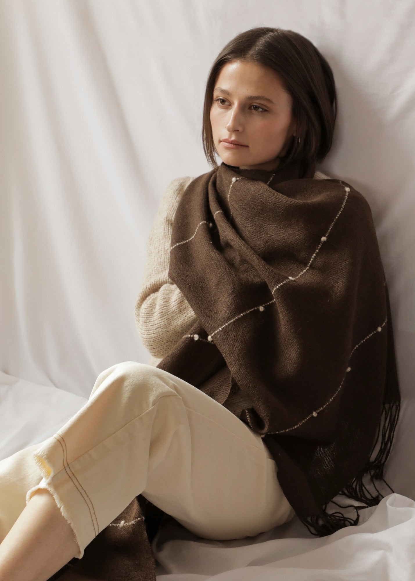 Yatiri Llama Shawl - Paz Lifestyle 