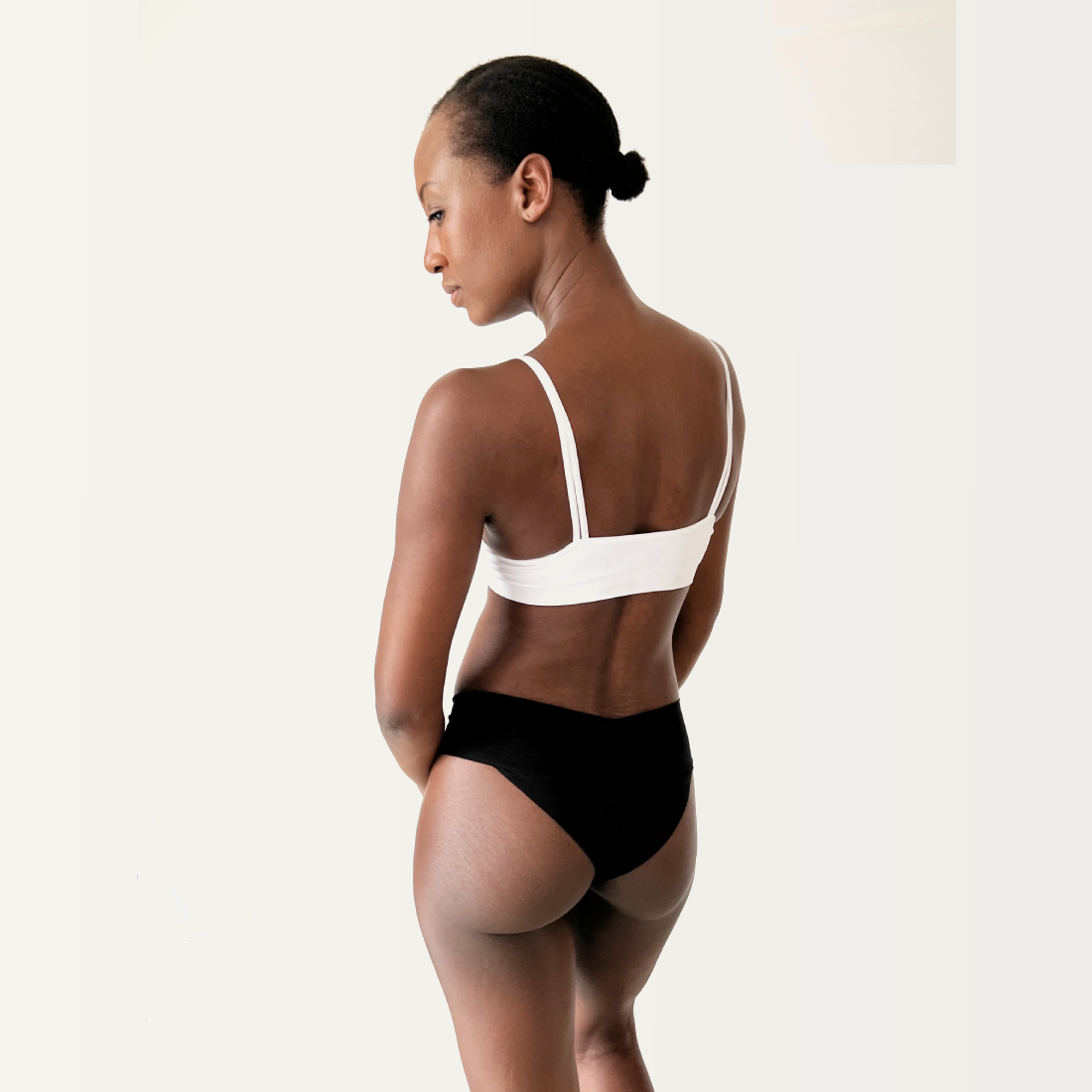 High-Waisted Cheeky - Hibiscus - Paz Lifestyle 