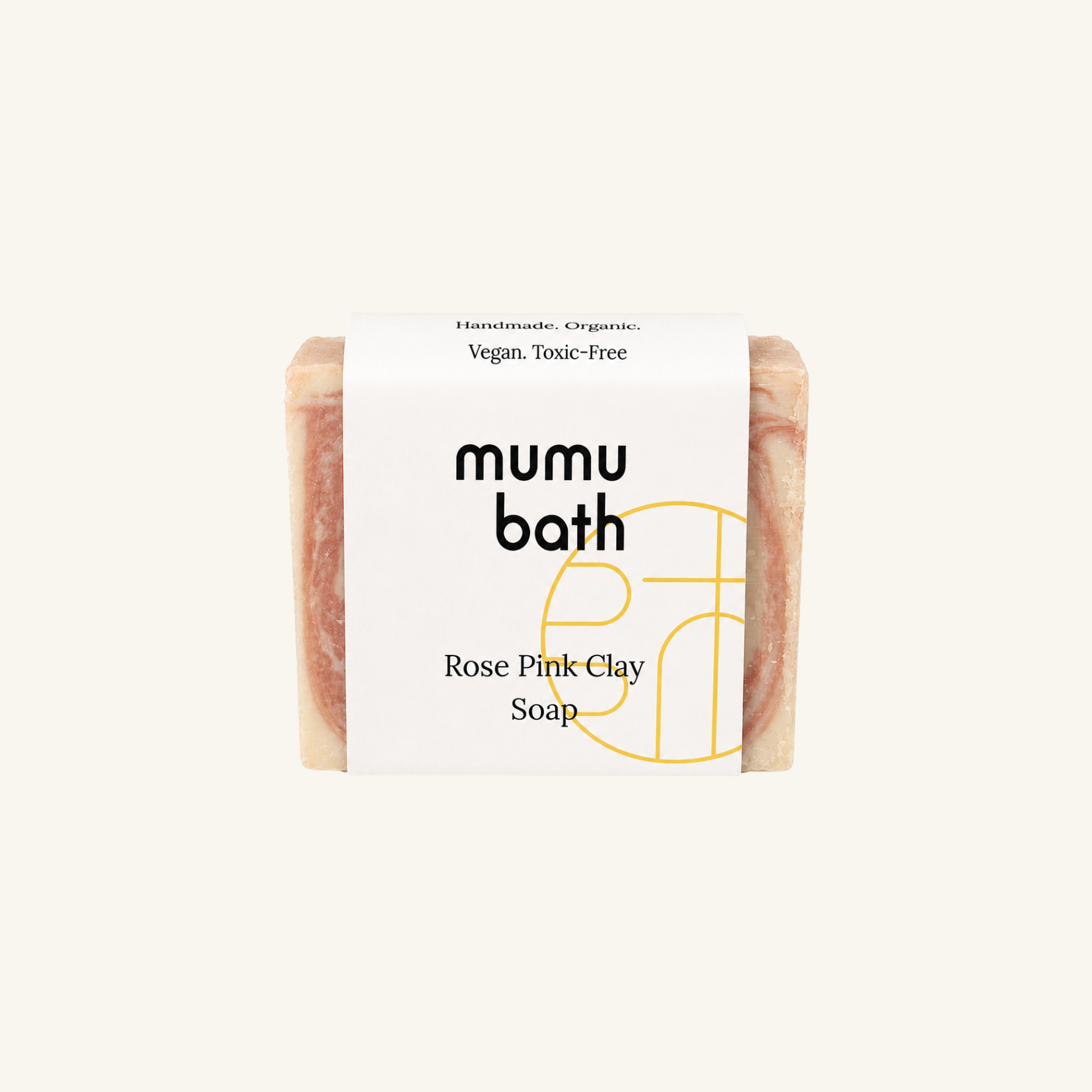 Rose Pink Clay Soap