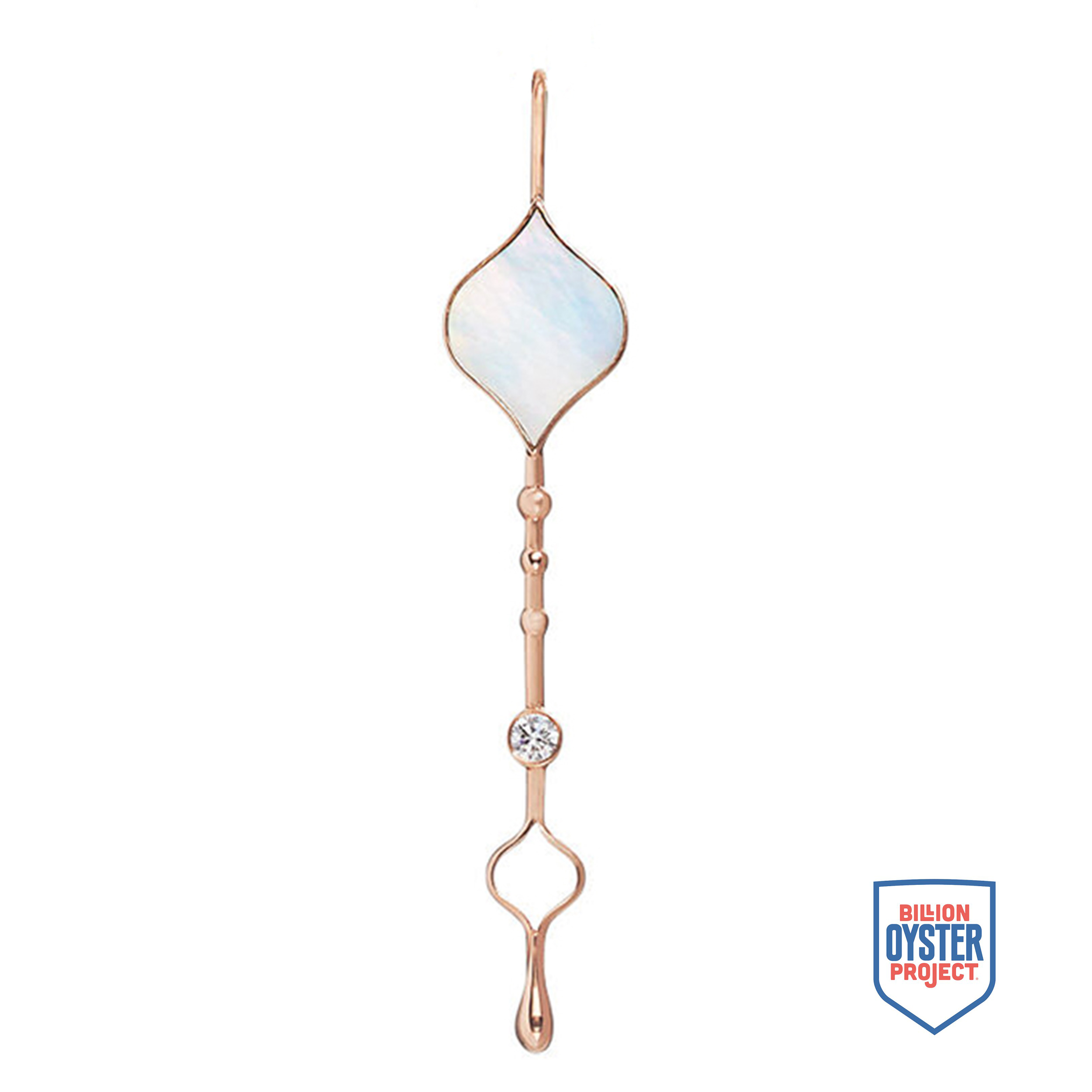Unity Wand Pendant in Rose Gold - Paz Lifestyle 