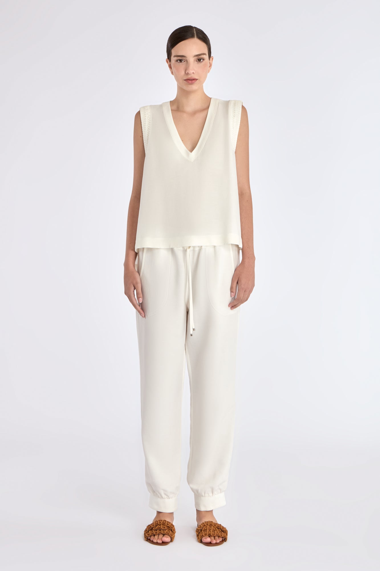 Valencia Blouse | Off White - Paz Lifestyle 