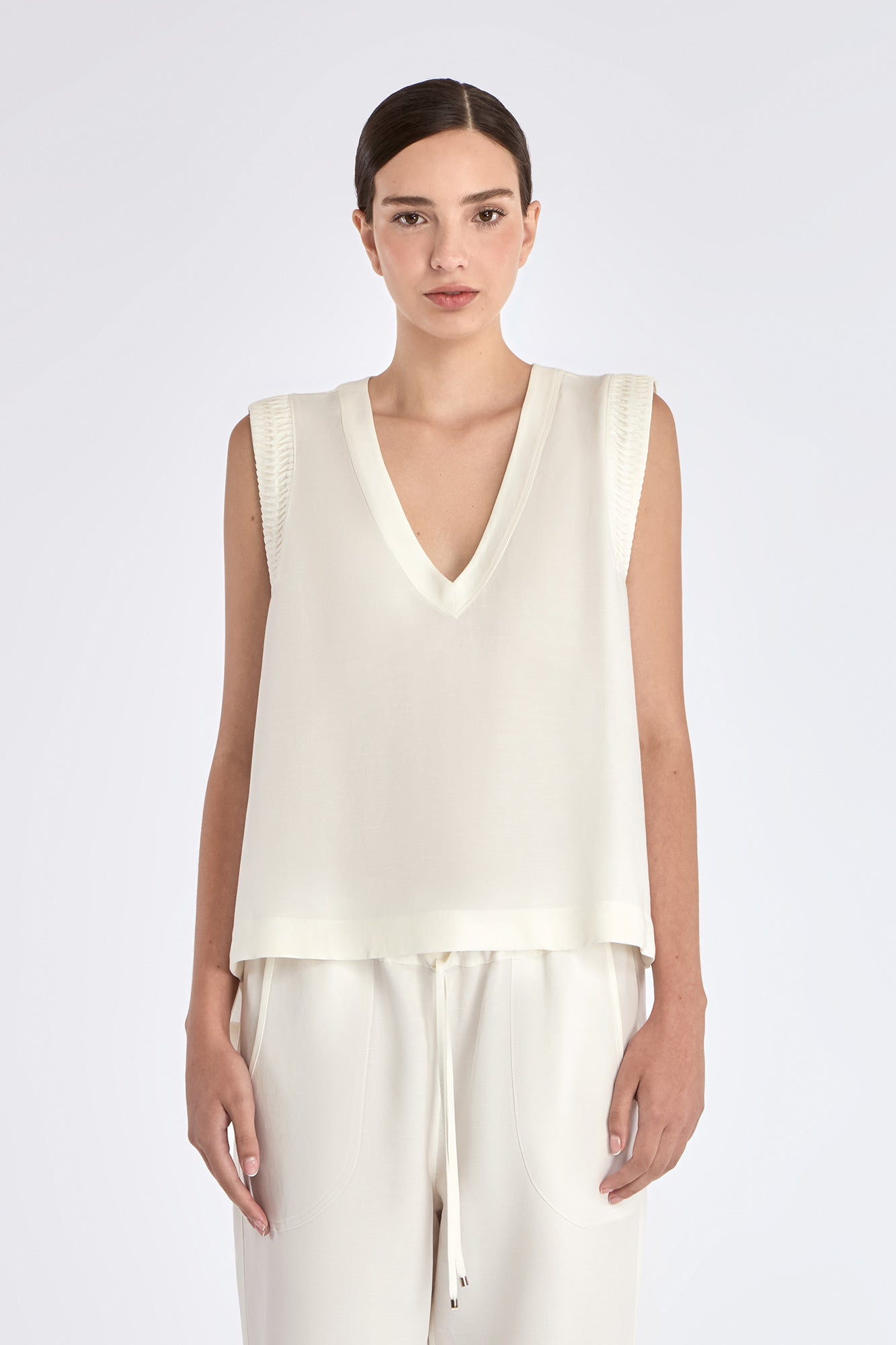 Valencia Blouse | Off White - Paz Lifestyle 