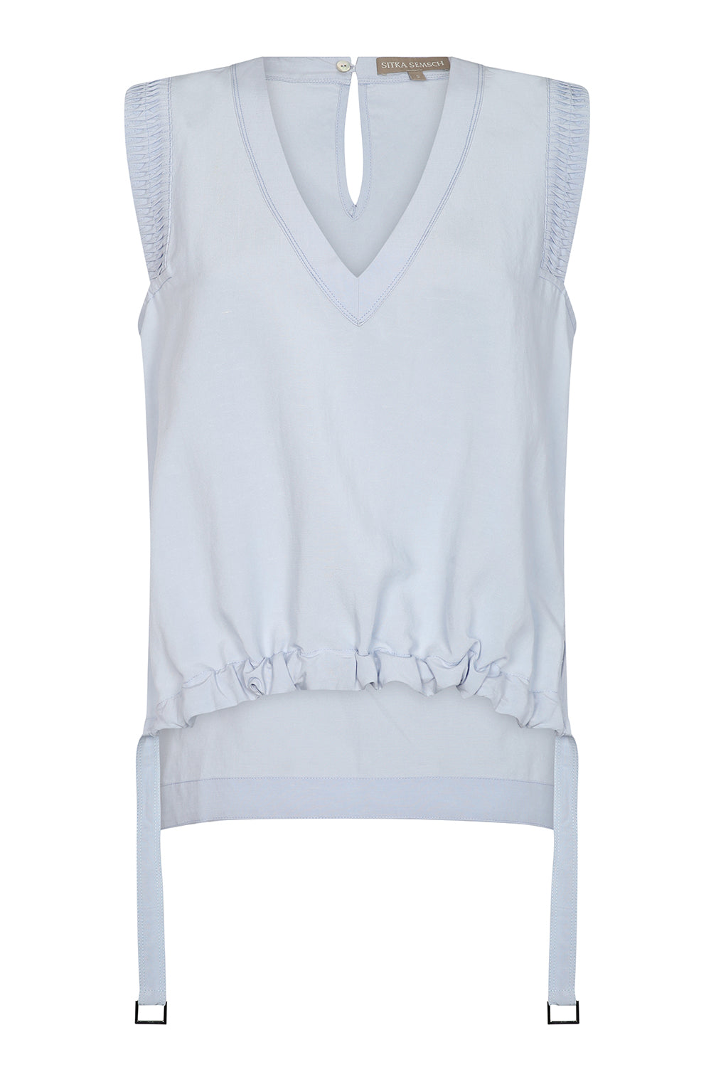 Valencia Blouse | Sky - Paz Lifestyle 