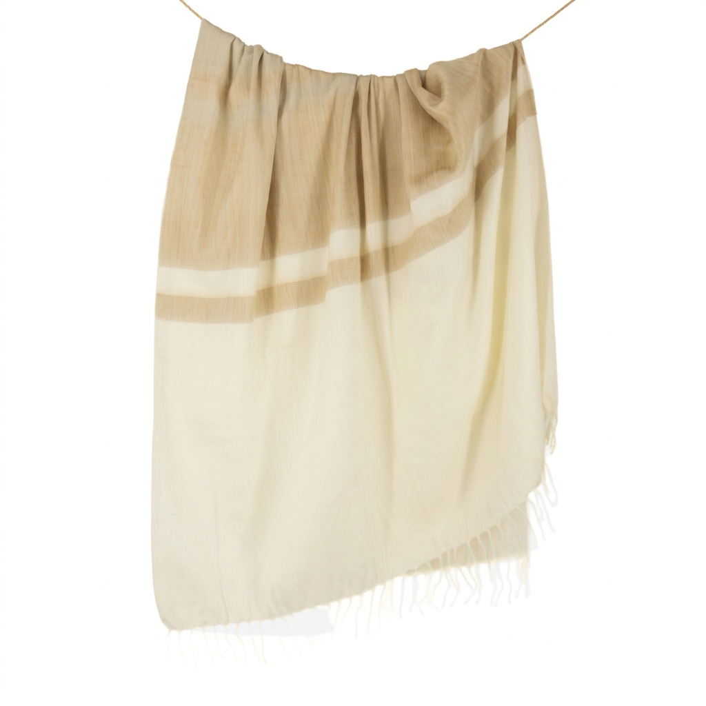 Handwoven Alpaca Throw Blanket | Tobacco & Wheat | Kallpa Collection