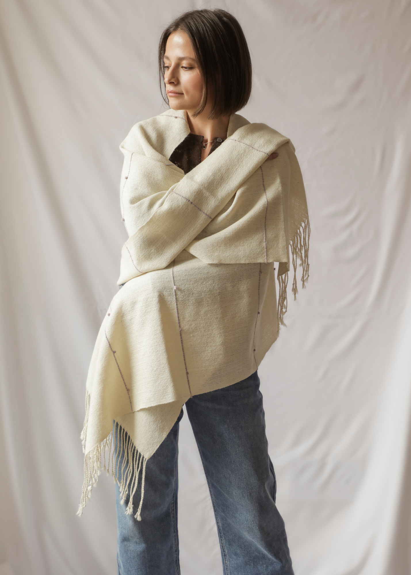Yatiri Llama Shawl - Paz Lifestyle 