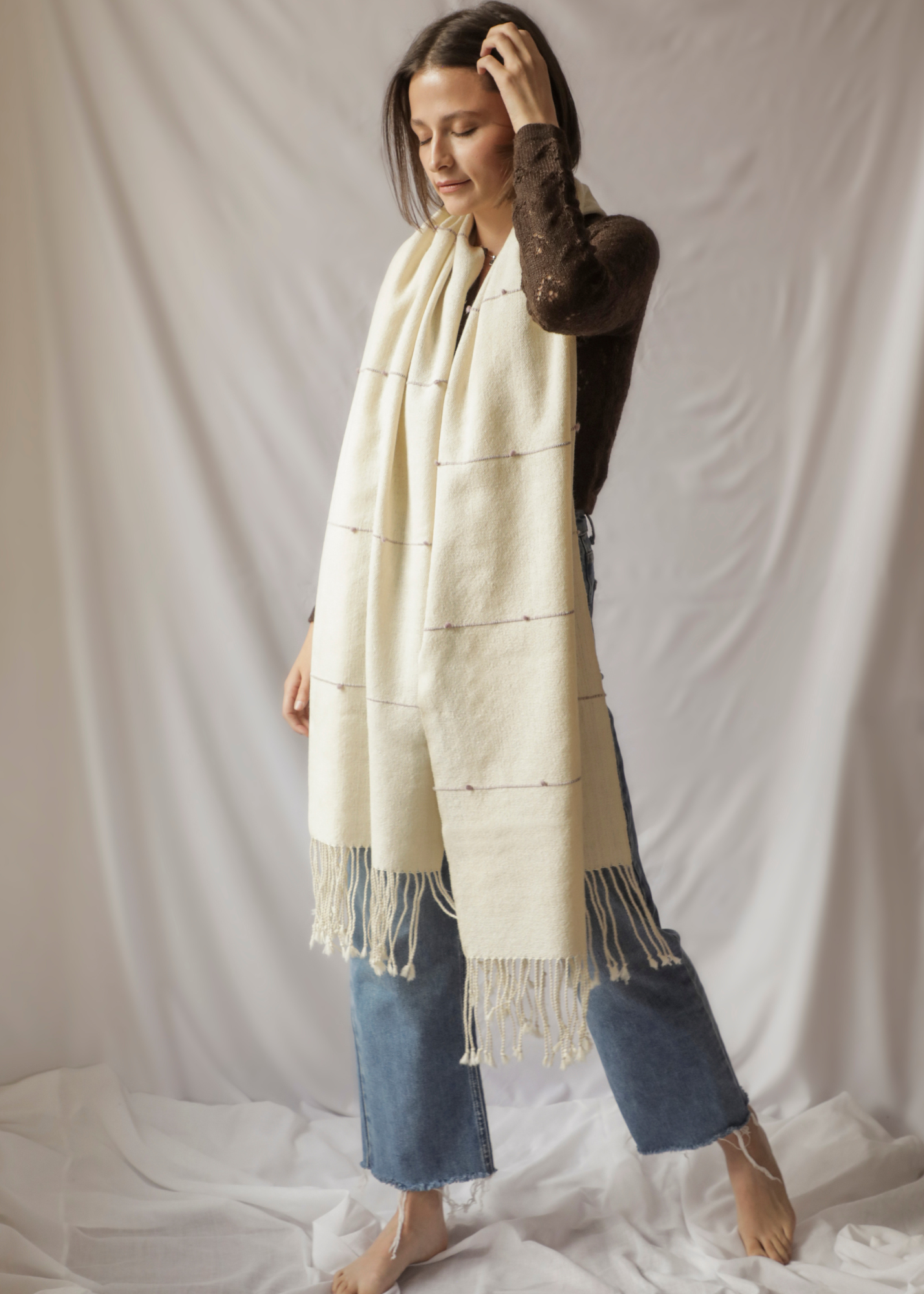 Yatiri Llama Shawl - Paz Lifestyle 