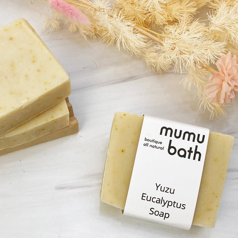 Yuzu Orange Eucalyptus Soap - Mumu Bath