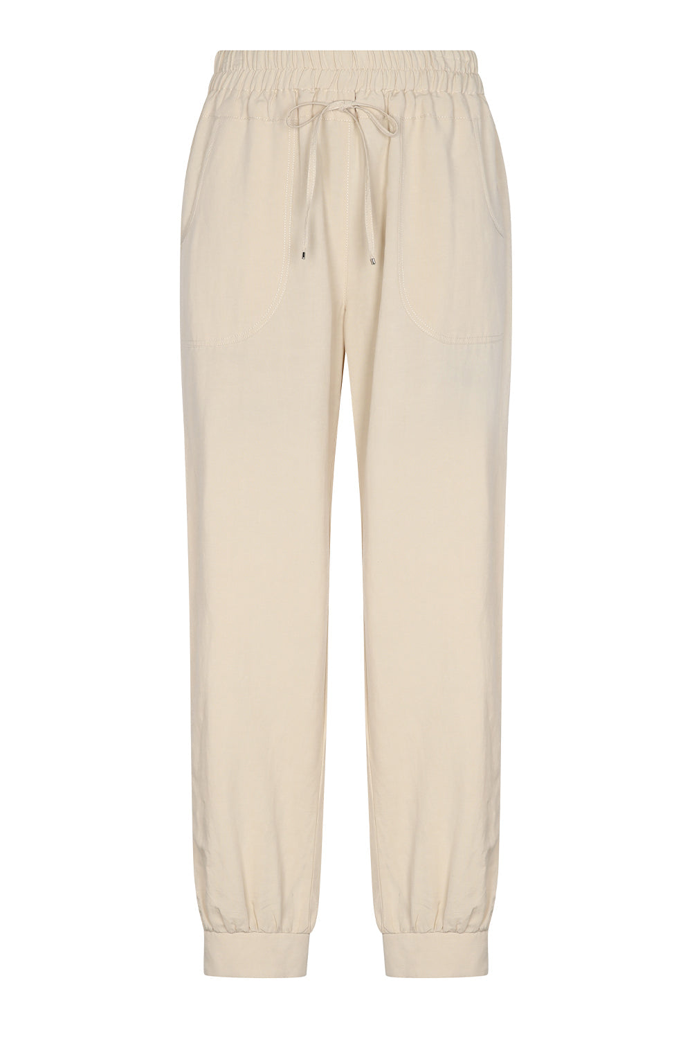 Zayla Pant | Ecru - Paz Lifestyle 