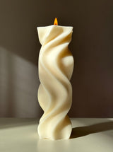 Spiral Eco Soy Candle - Paz Lifestyle 
