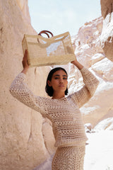 Aurelia Perforated Tote