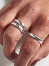 Vintage Lines Ring in Silver - PAZLIFESTYLE