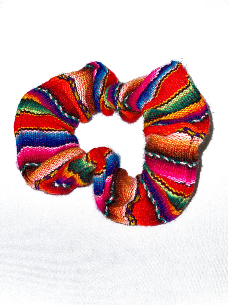 Sustainable lifestyle brand Paz Andean Scrunchie at PazLifestyle.com