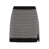 INA SKIRT CHECKERED