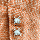 XL Beetle Silver Pin Pin d'Franciscojewelry 
