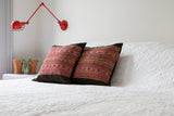  Sustainable lifestyle brand Ponchos Rojas handmade throw pillows at PazLifestyle.com 