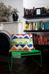  Sustainable lifestyle brand Ponchos Rojas handmade throw pillows at PazLifestyle.com 