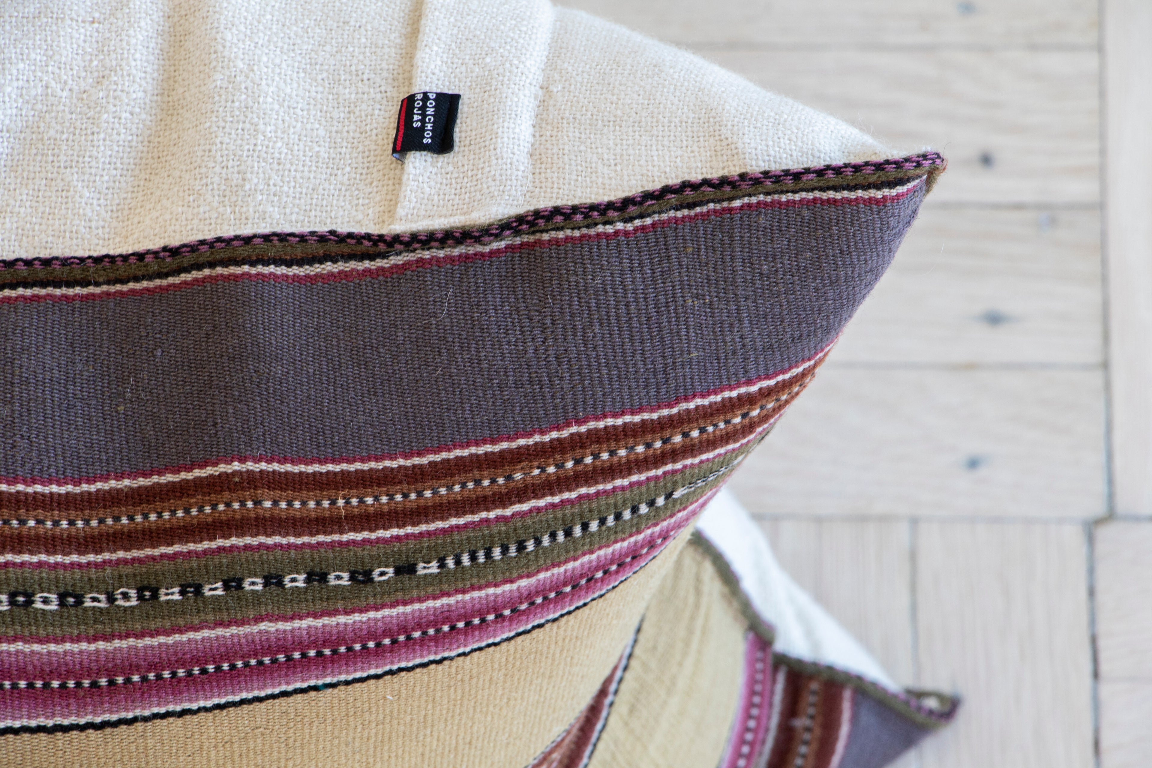 Lavender Stripe Pillow Cover - PAZLIFESTYLE