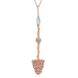 Prosperity Wand Pendant in Rose Gold - PAZLIFESTYLE