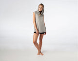 Echape Top - Light Grey