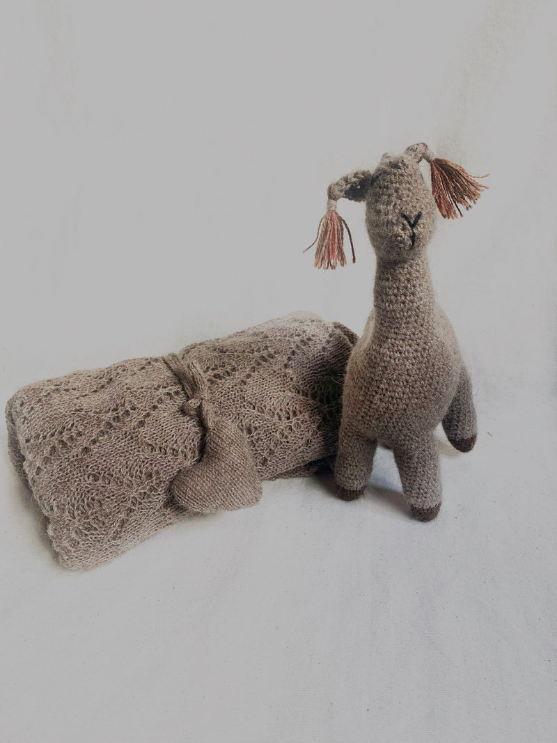 Alpaca Baby Blanket + Toy - Paz Lifestyle 