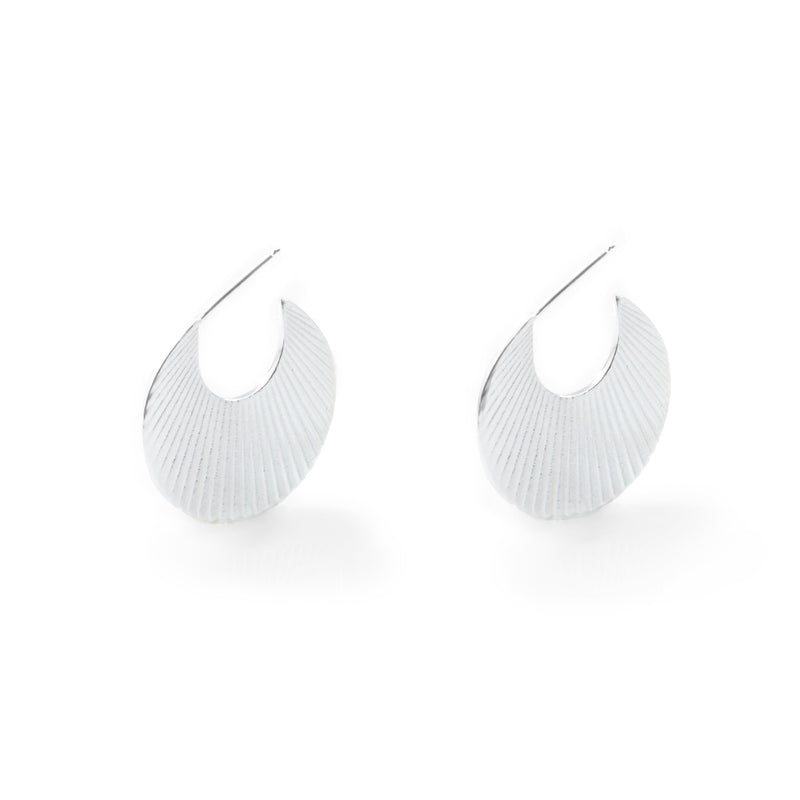 Sunburst Earrings in Silver - PAZLIFESTYLE