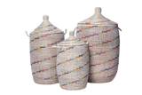 White Yam Yam Basket